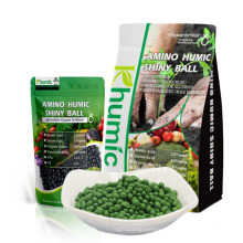 amino humic shiny ball base fertilizer humic acid organic agricultural fertilizer